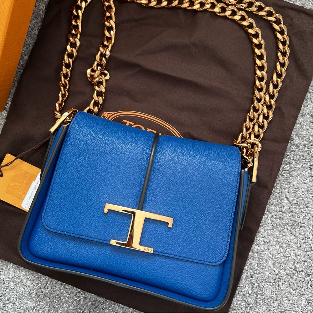 Tod’s timeless bag TSA tracollina catena mini bag NWT crossbody